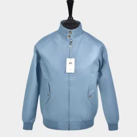 HOXTON HARRINGTON JACKET - light steel blue