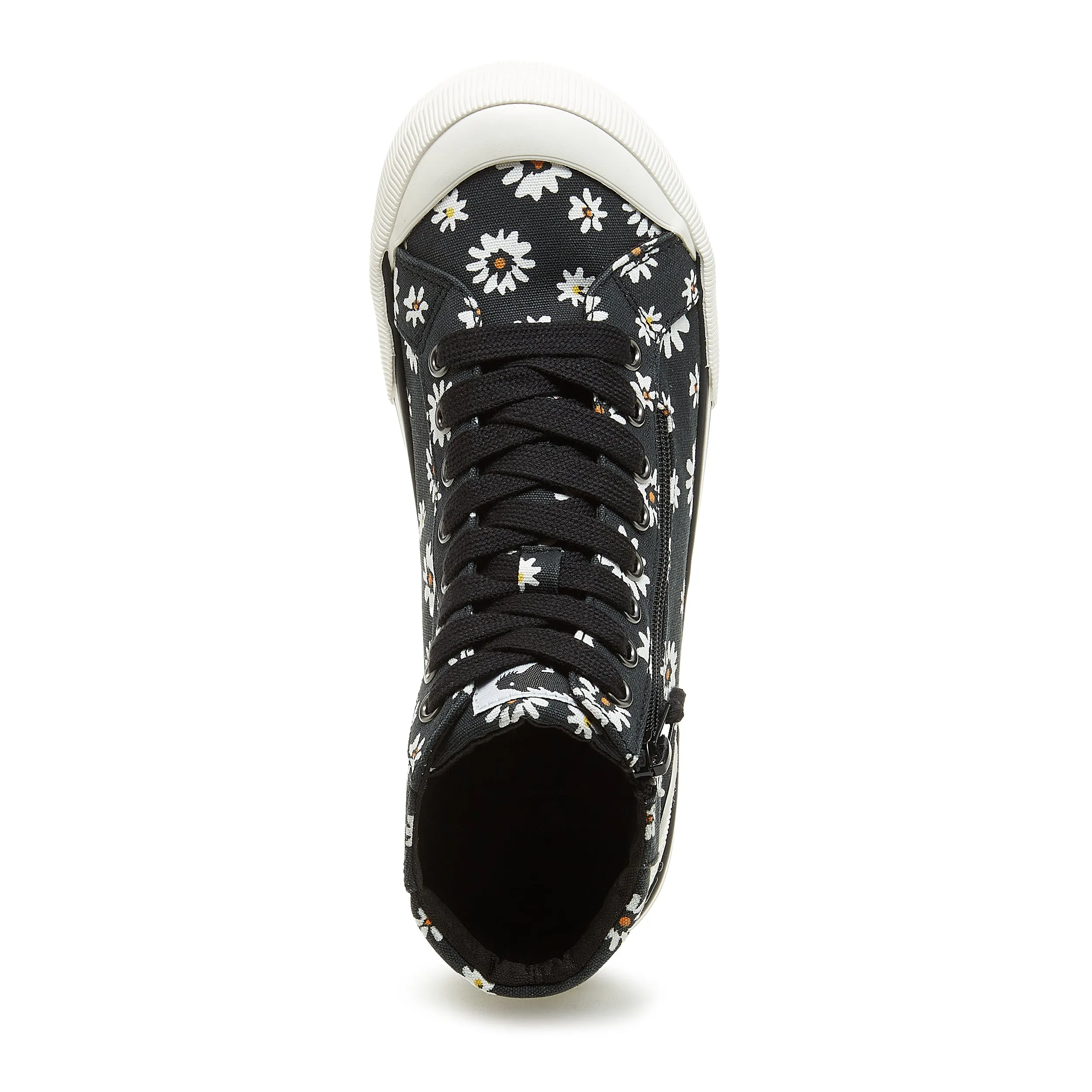 Jazzin Daisy Black High Top Sneaker