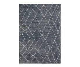 Karastan Tangier Spartel Rug - Blue Steel