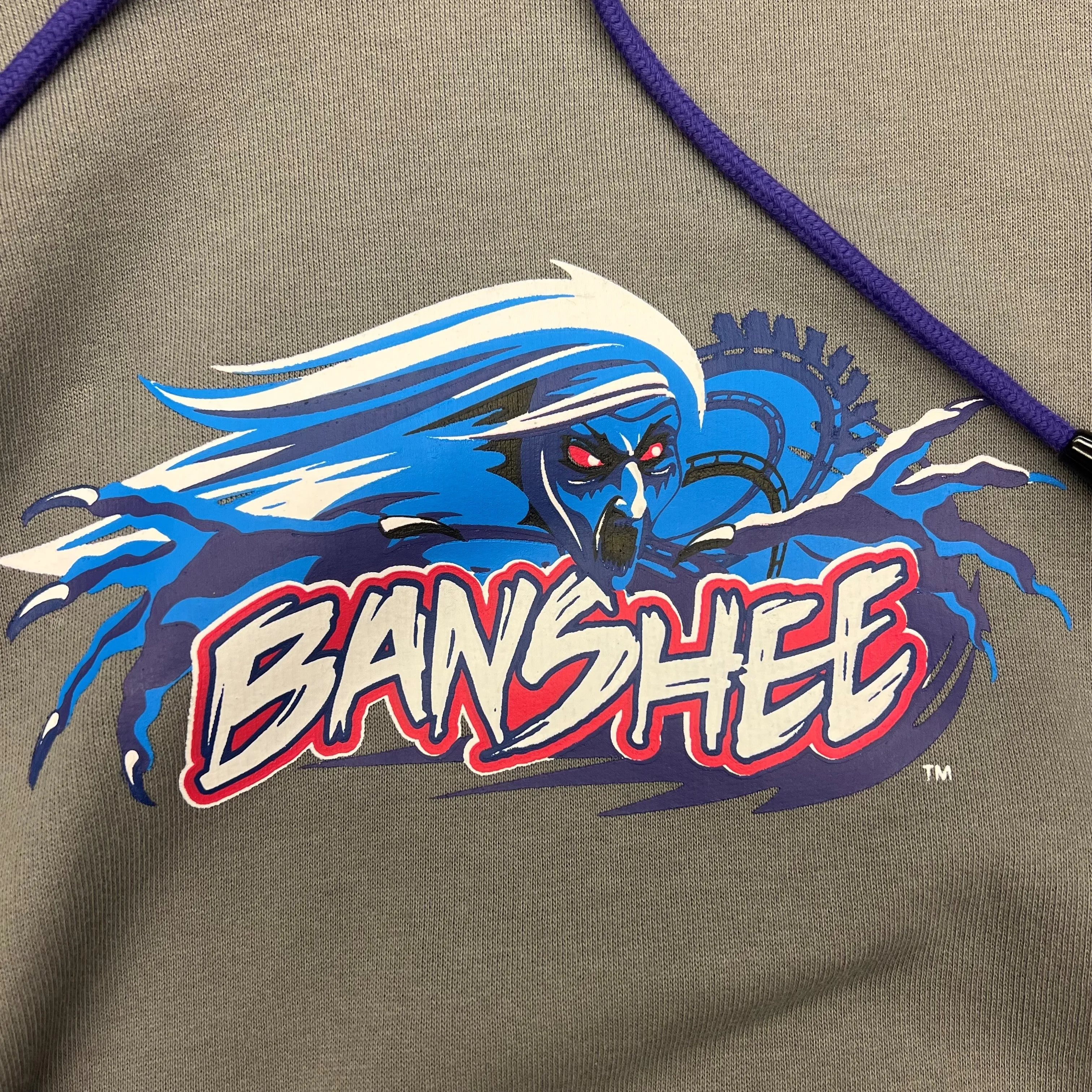 Kings Island Banshee Hooded Zipper Pocket Sweatshirt