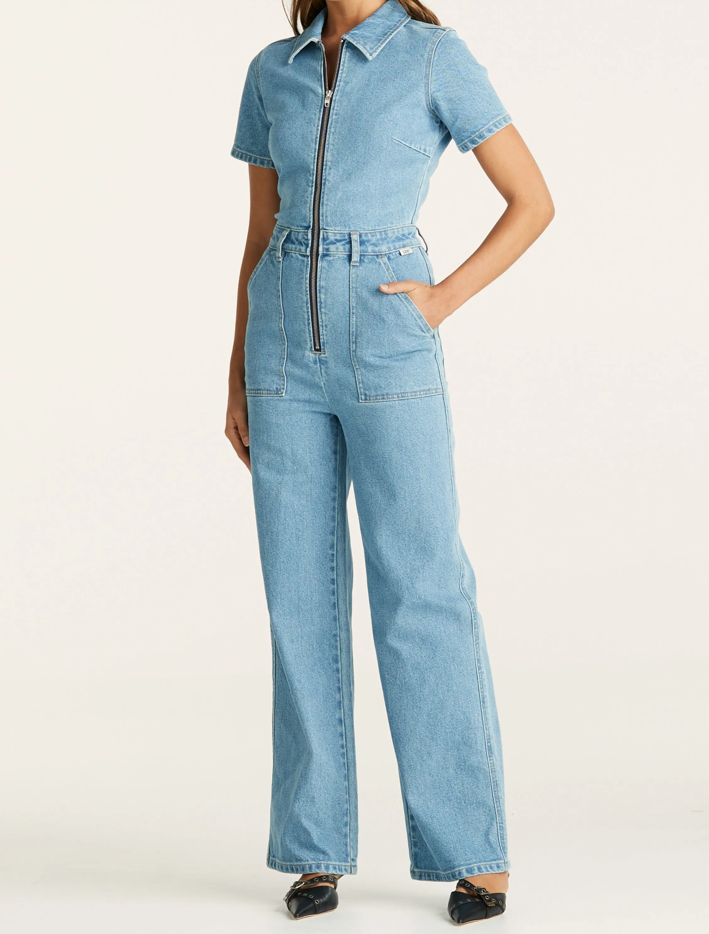 Lee Grace Boilersuit | Brooklyn Blue