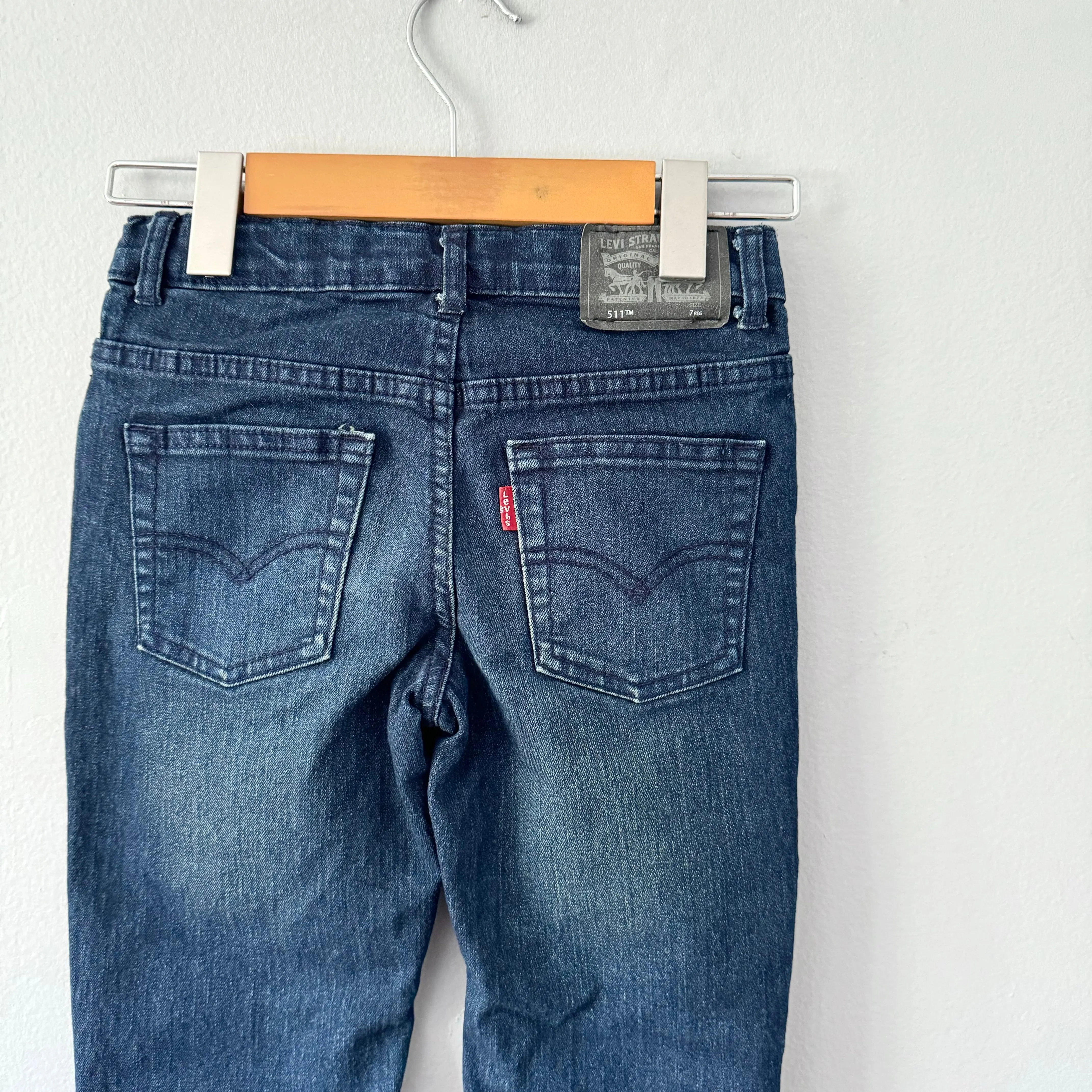 Levi's / 511 slim denim / 7Y