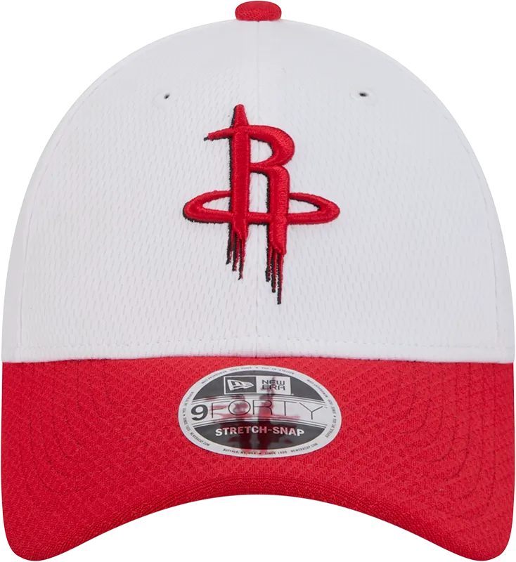 Men's Houston Rockets New Era 9FORTY Two-Tone Adjustable Cap