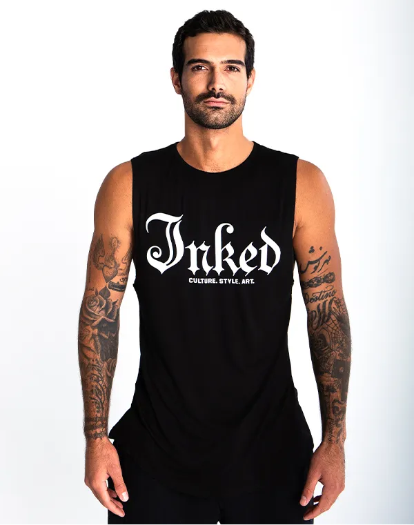 Men's Inked Mag Logo Tank