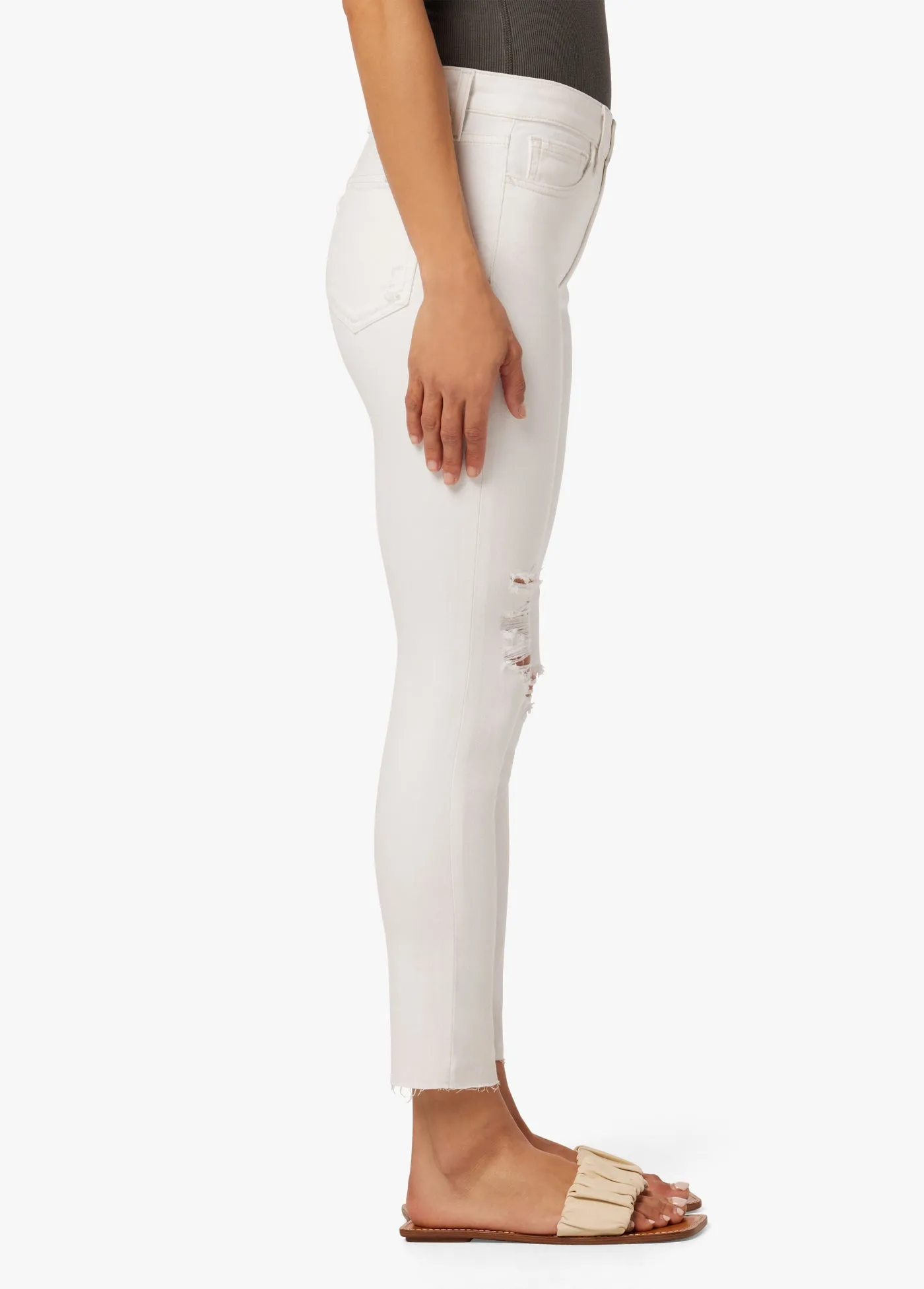 MID RISE SKINNY CROP