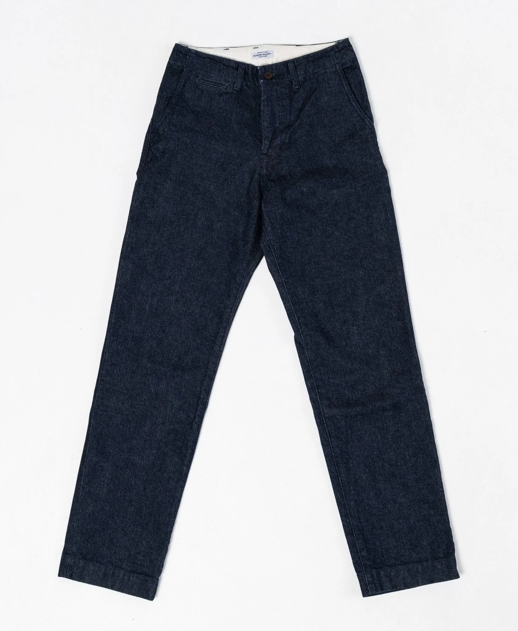 Modern Military Denim Trousers