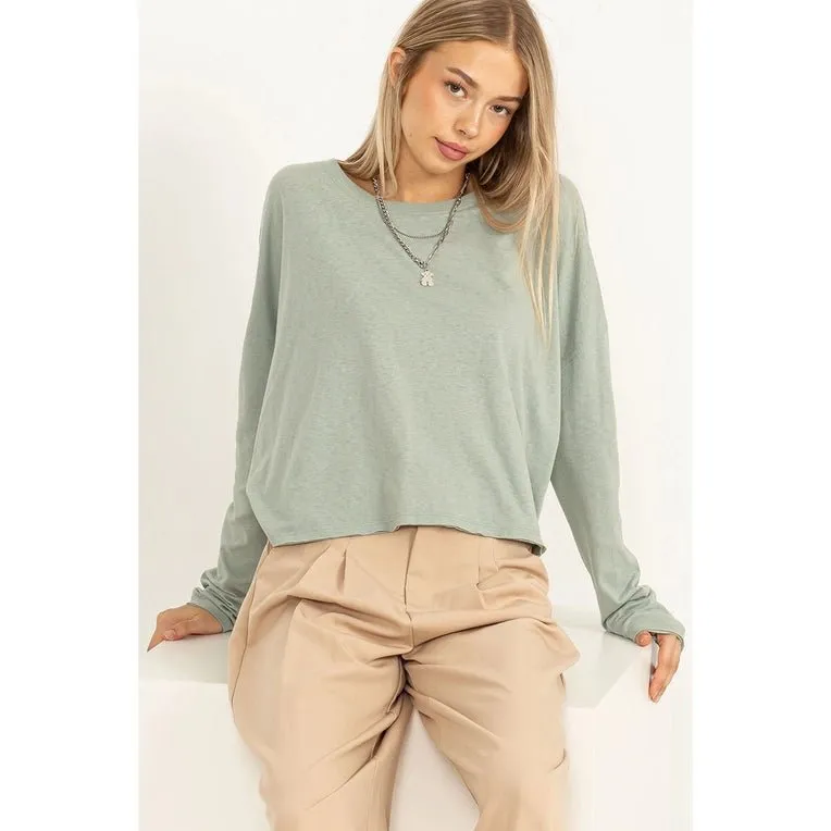 Mojito Oversized Shirt - Iceberg Green