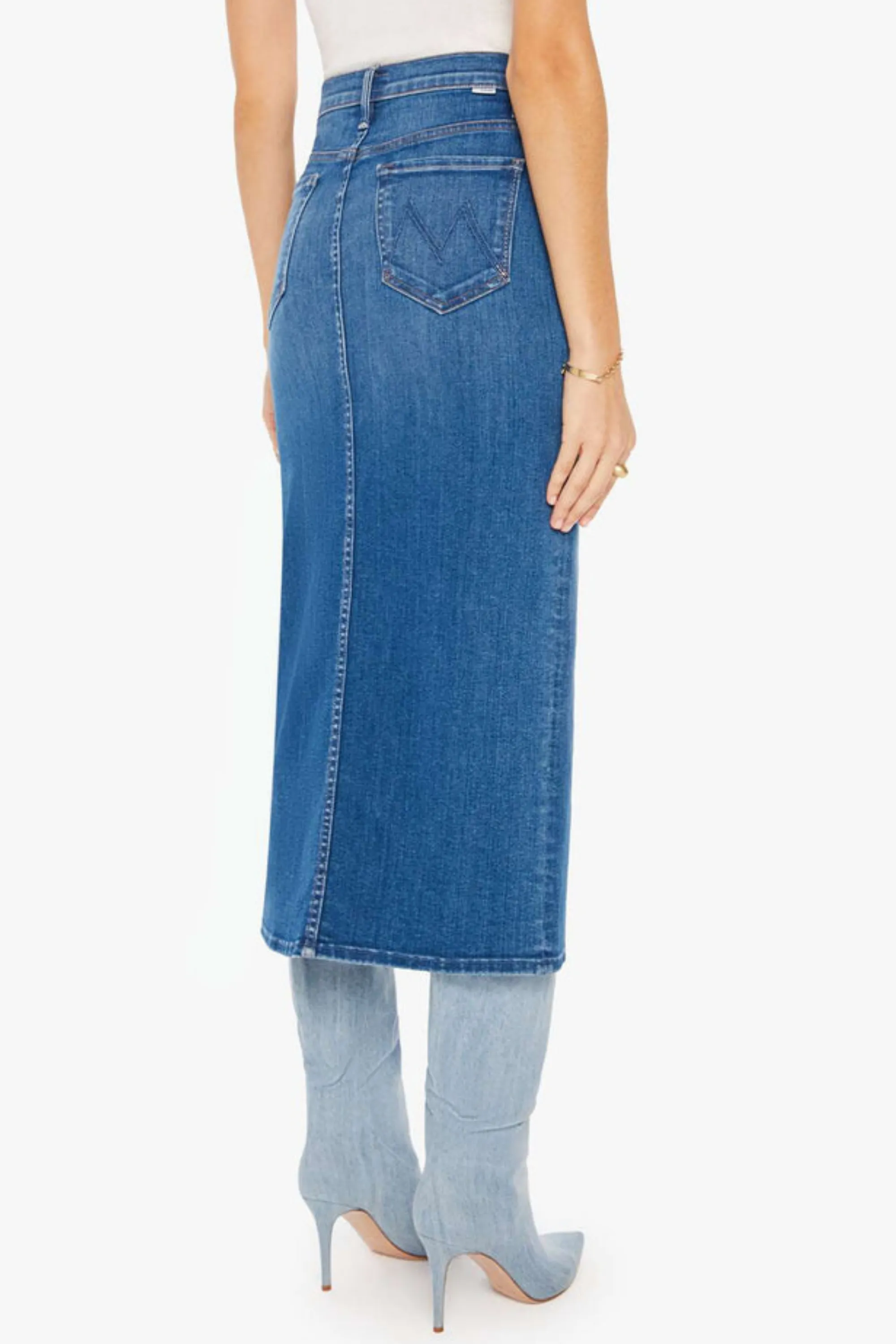 Mother Denim Skirt Hue Are U