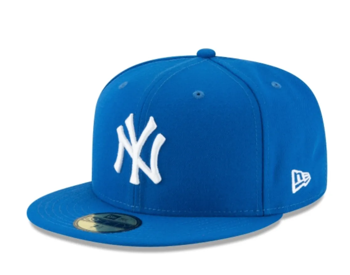 NEW YORK YANKEES BLUE BASIC 59FIFTY FITTED