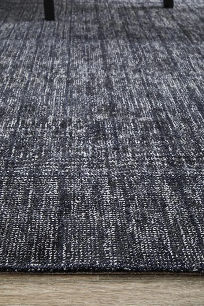 Noir Denim Rug