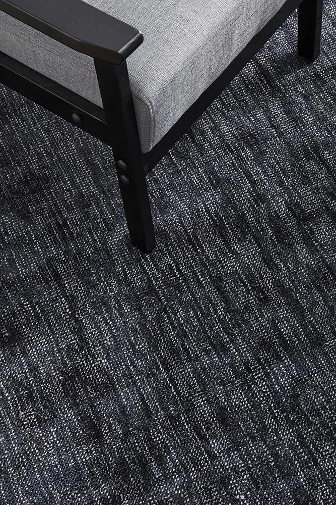 Noir Denim Rug