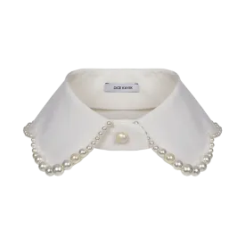 Pearl-Embellished Collar