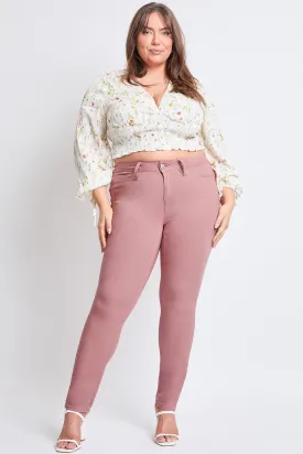 Plus Size Women's Hyperstretch Forever Color Pants - Pastels