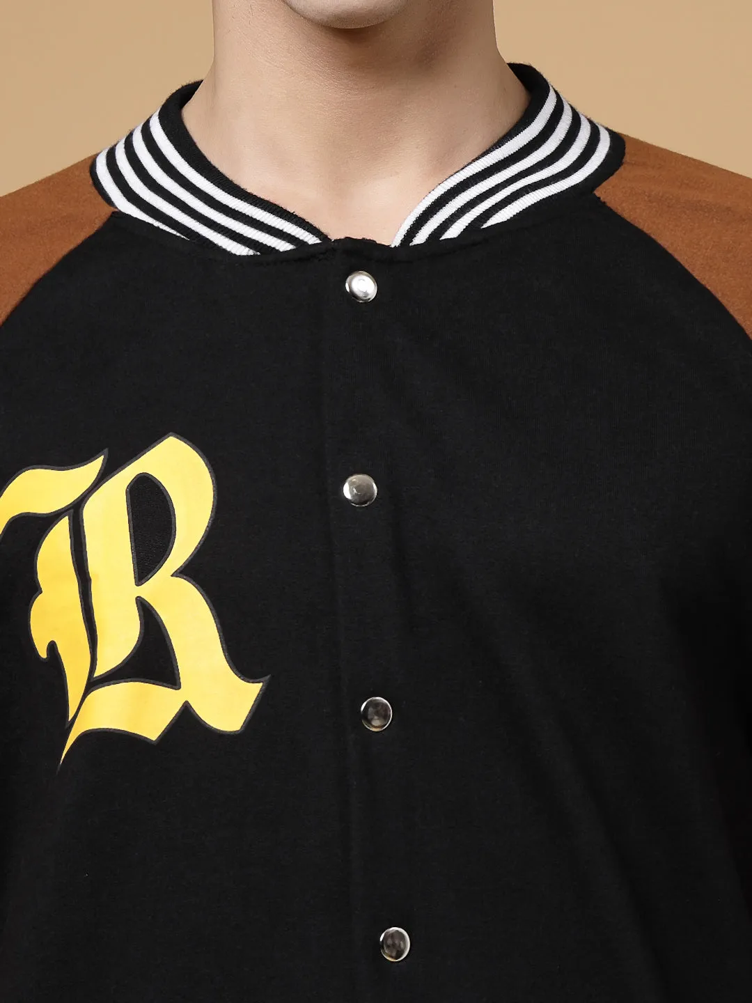 Rigo Signature Puff Printed Varsity Jacket