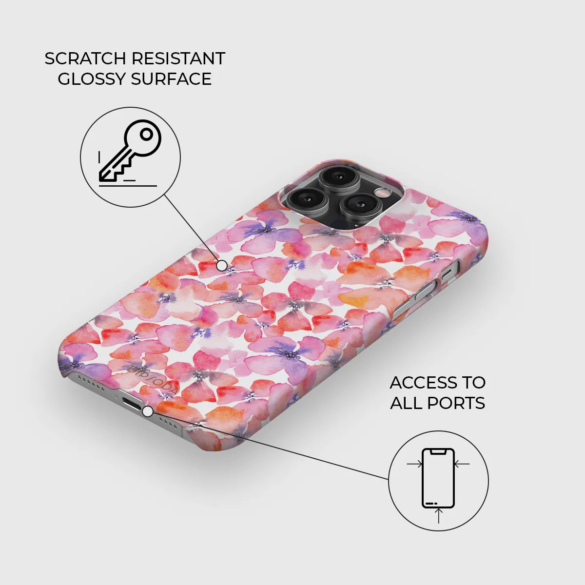 Rosy Posy Phone Case