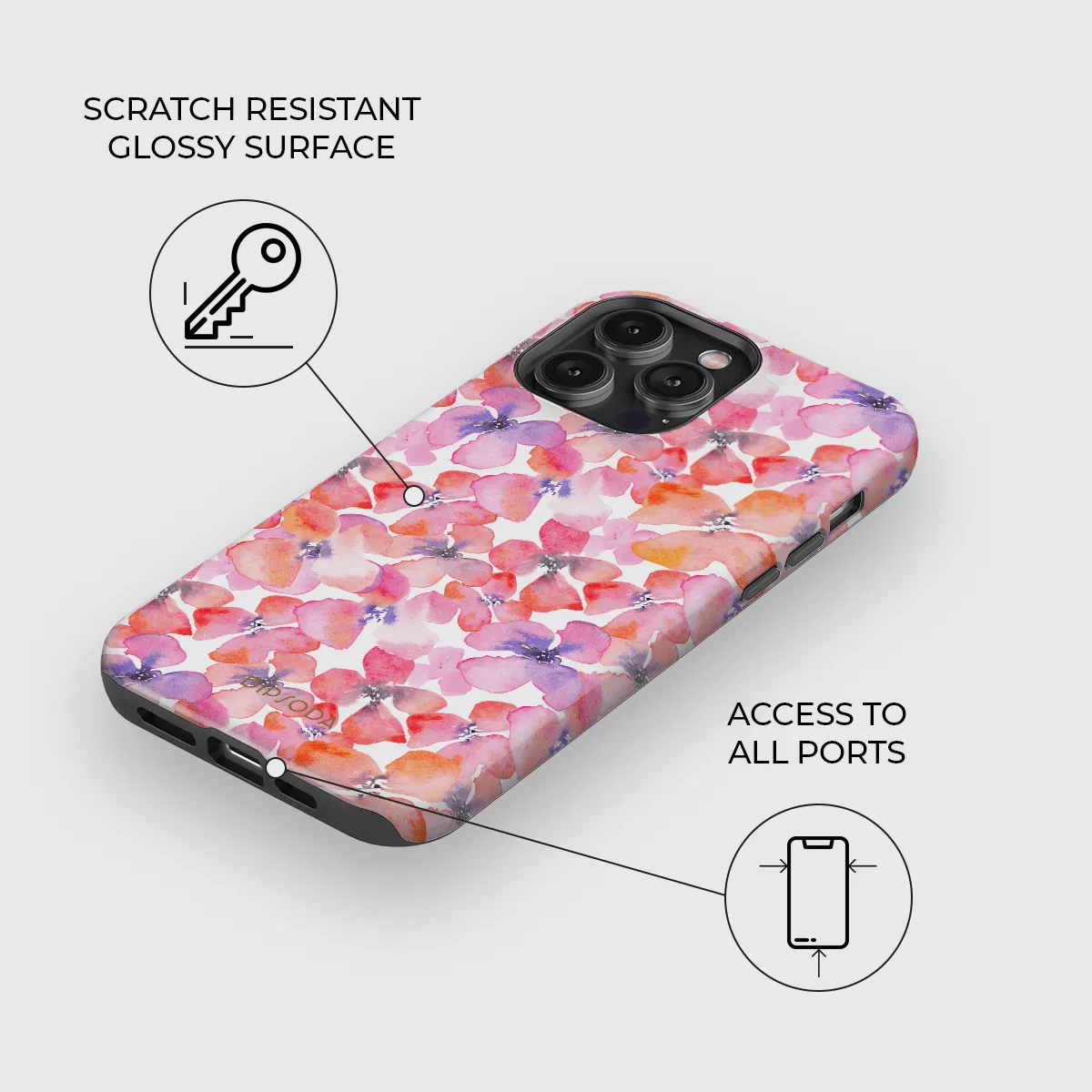 Rosy Posy Phone Case