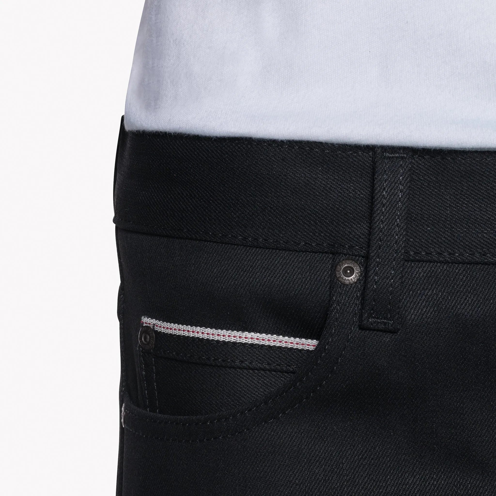 Super Guy - Black Cobra Stretch Selvedge