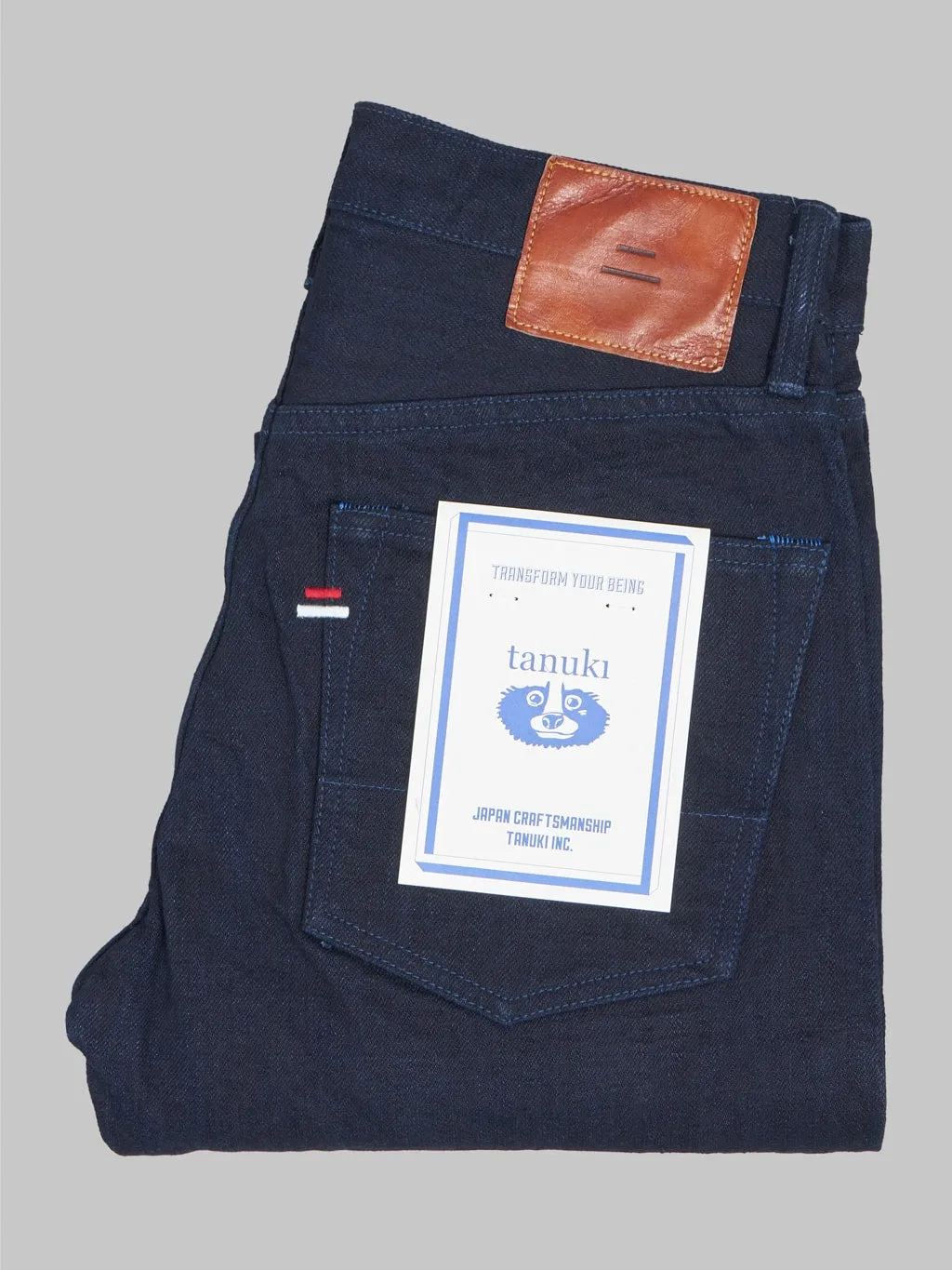 Tanuki IDR "Indigo x Indigo" 15oz Regular Straight Jeans