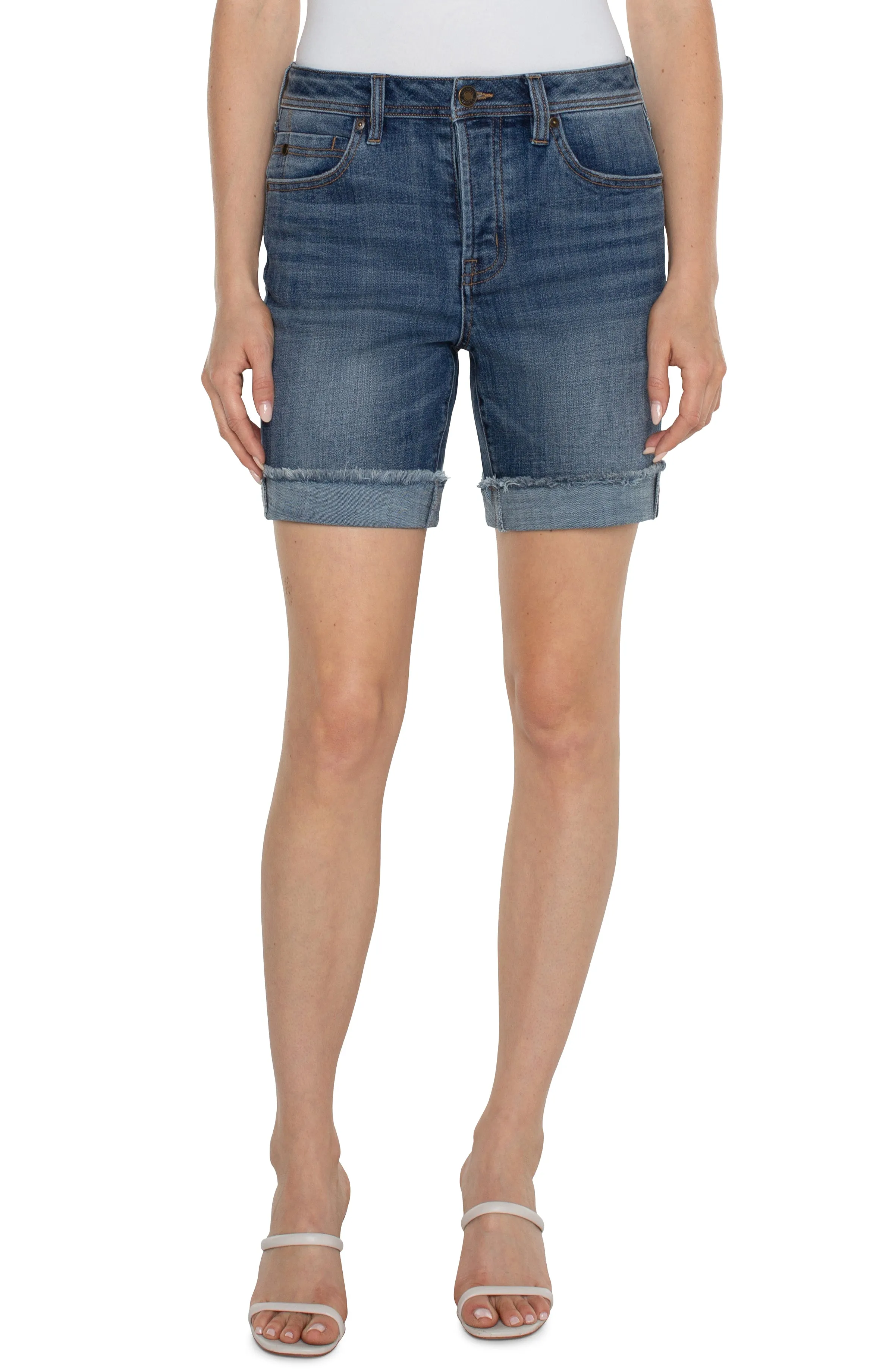 THE KEEPER SHORT WITH FRAY CUFF - ECO