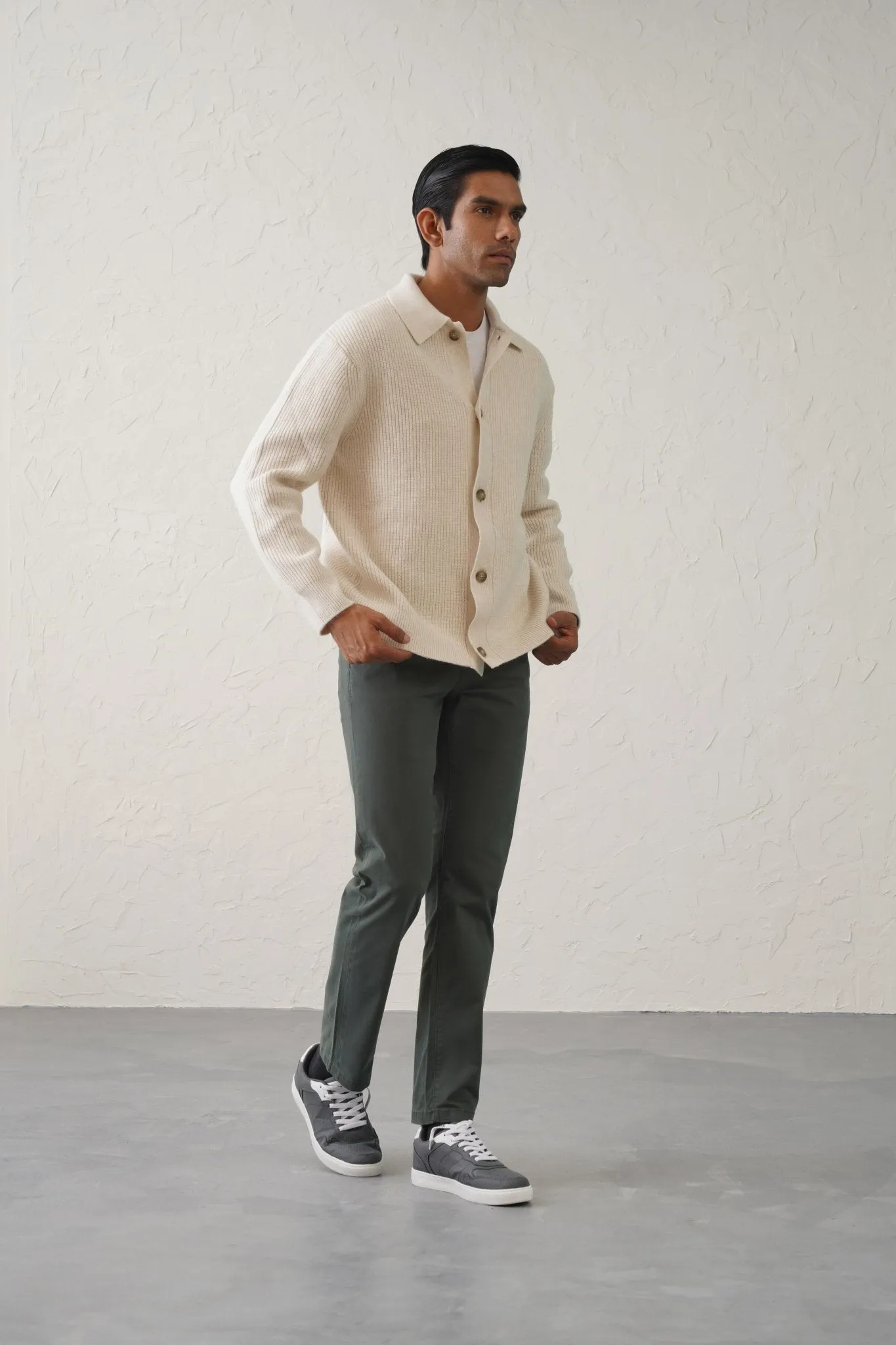 The Slim Fit Daylong Chino - Stained Olive