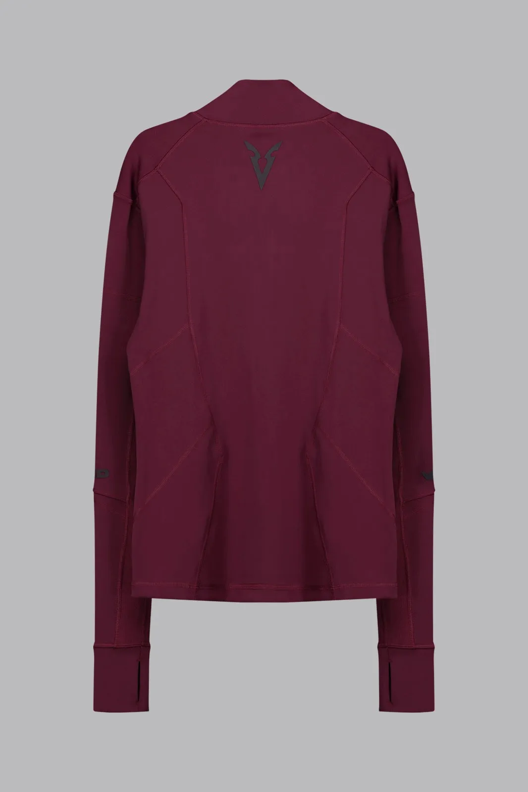 V_FORM MID LAYER - Burgundy