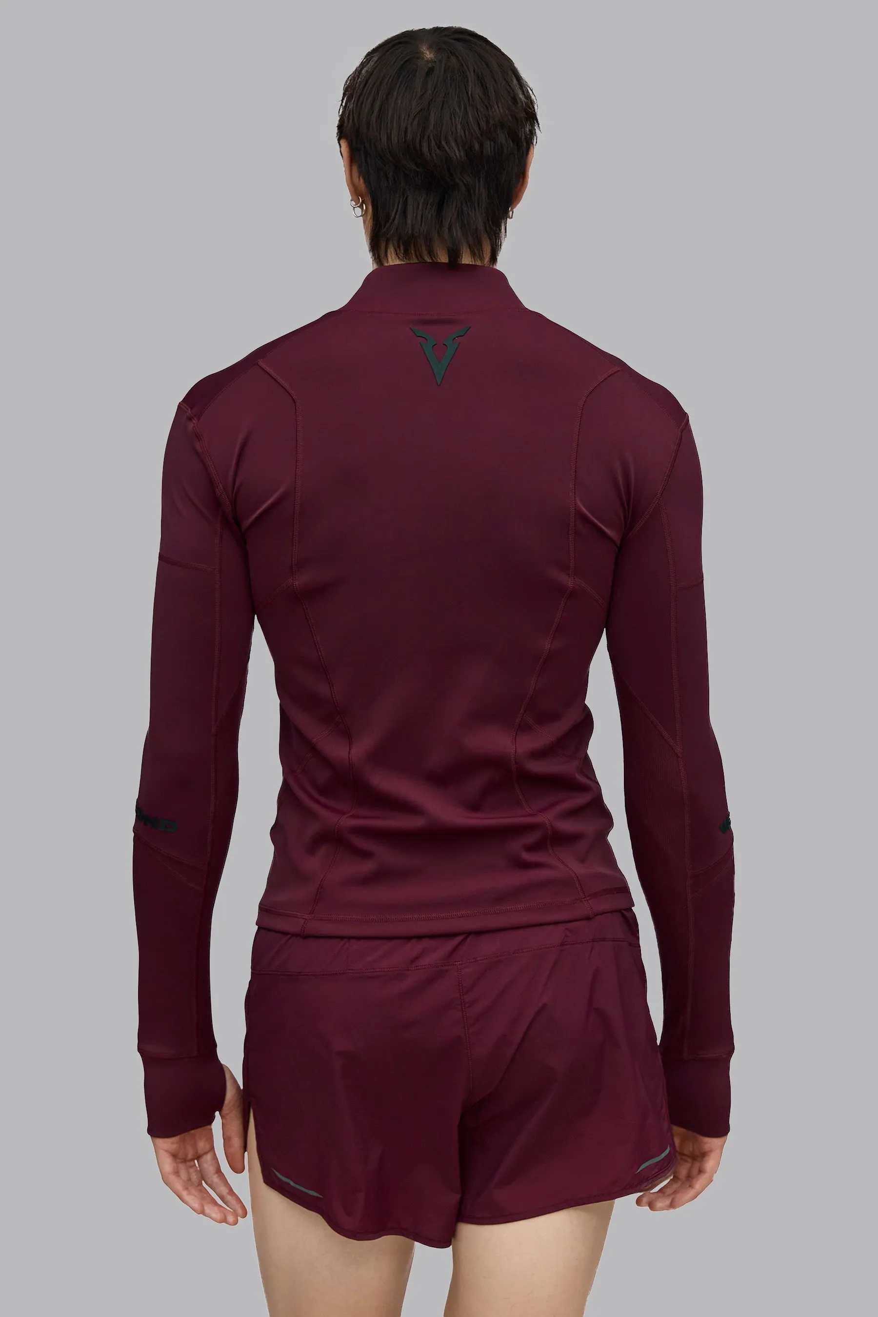 V_FORM MID LAYER - Burgundy