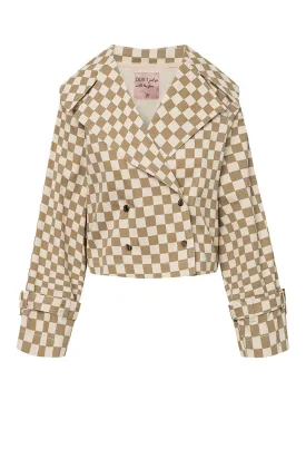 Viper Jacket - Brown Checked