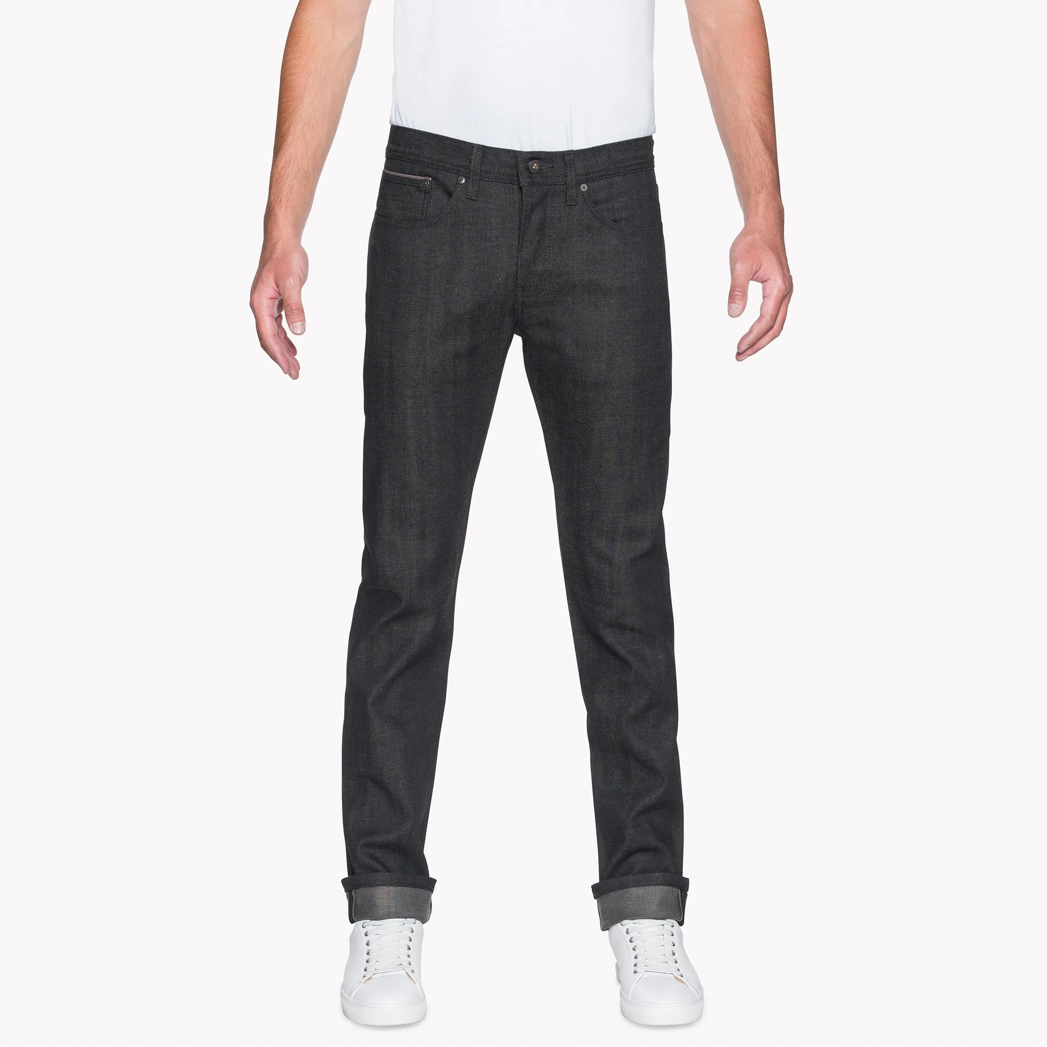 Weird Guy - Black x Grey Stretch Selvedge