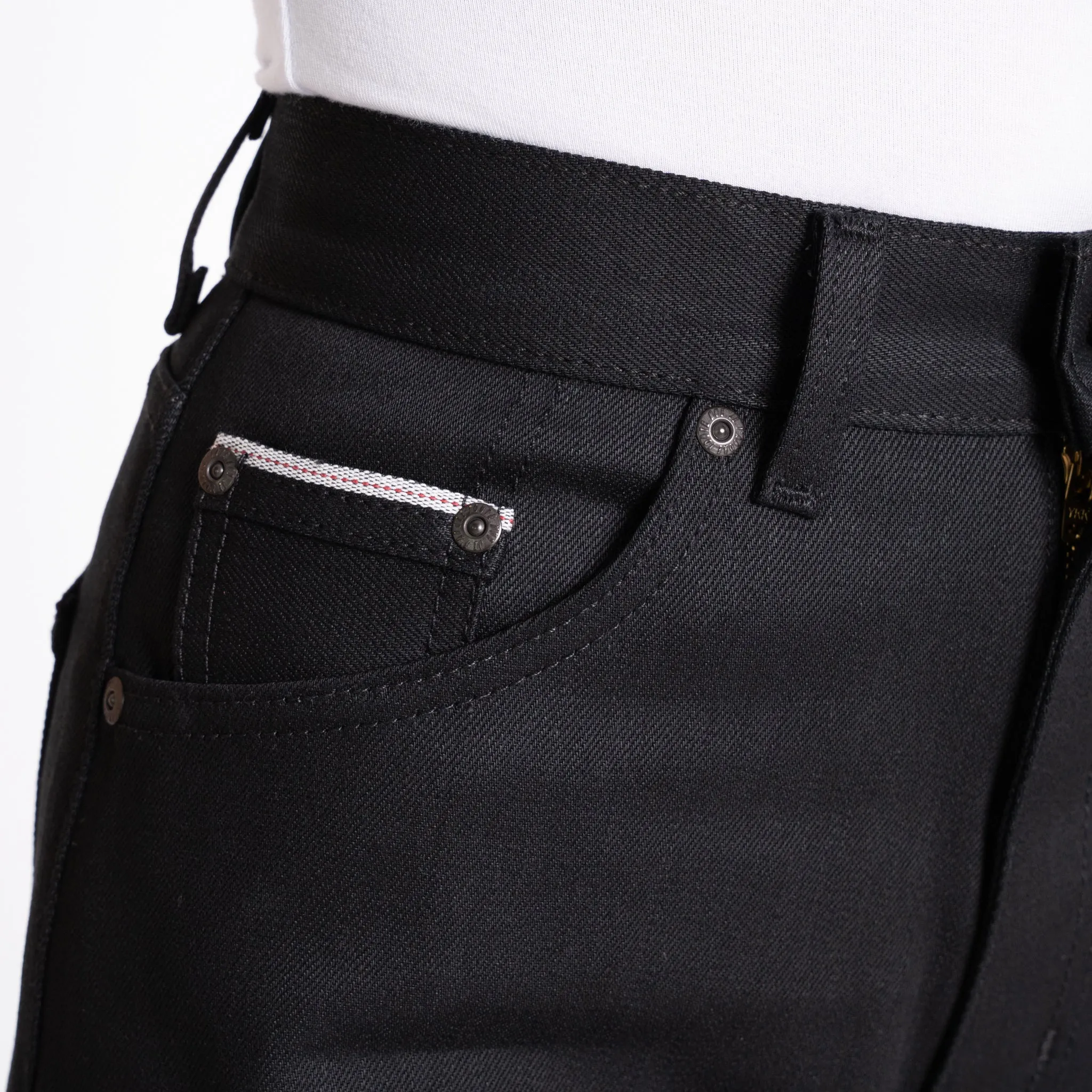 Women's - The Classic - Black Cobra Stretch Selvedge