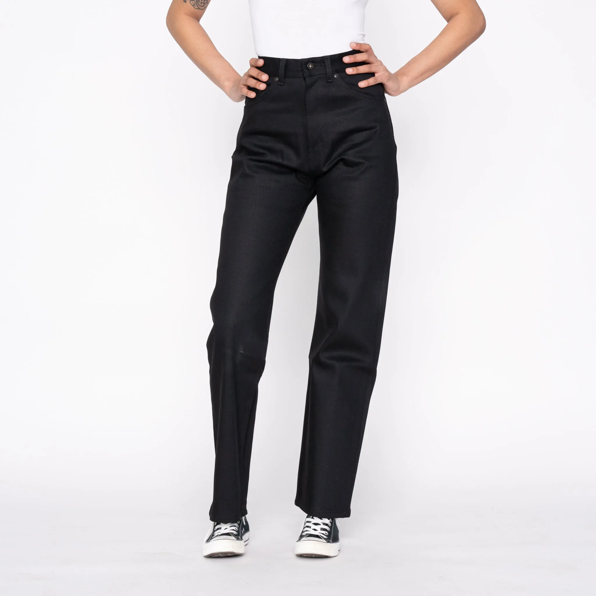 Women's - The Classic - Black Cobra Stretch Selvedge